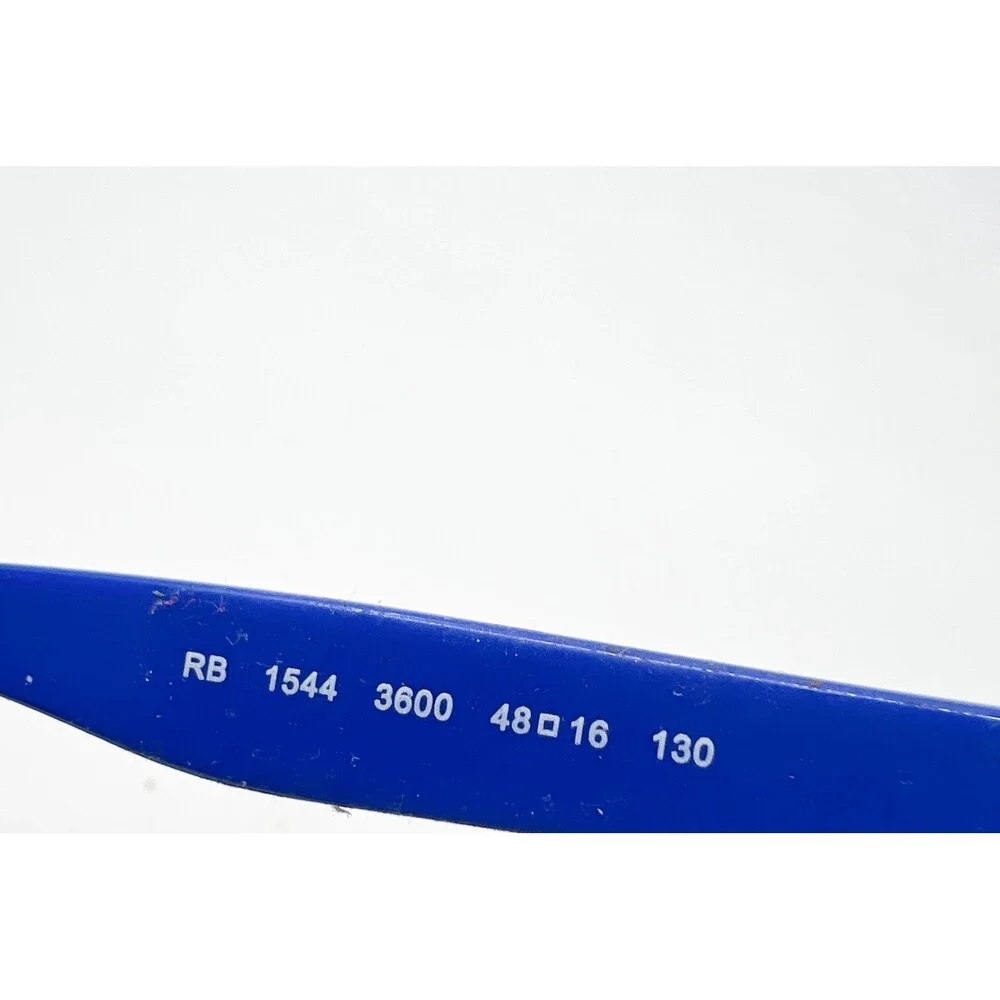 Ray-Ban Eyeglasses Frames Kids Blue Green RB 1544 3600 48-16-130